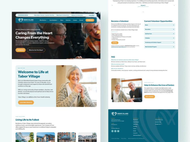 Tabor Village Web